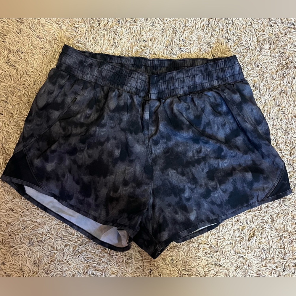 All in Motion Black and Gray Athletic Shorts